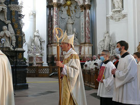 Diakonenweihe im Fuldaer Dom (Foto: Karl-Franz Thiede)